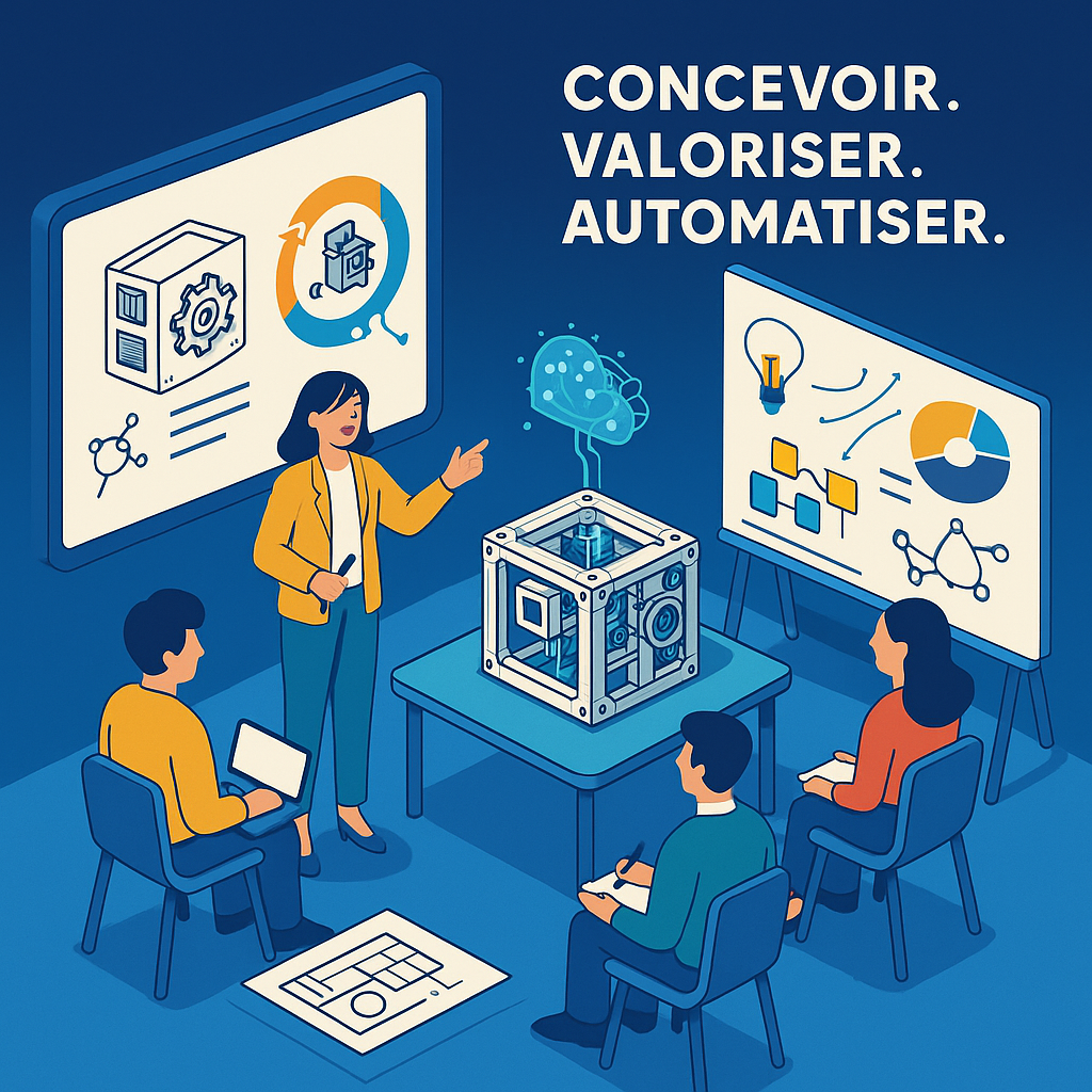 Image pour la formation en conception de produit, marketing et intelligence artificiel
